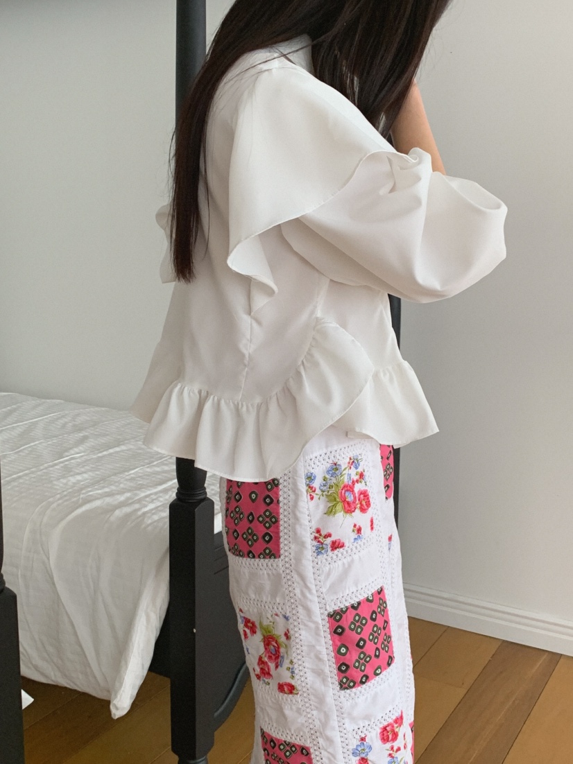 MOSMOS韓國直郵實拍女裝新款熱賣時尚人氣休閑襯衫蕾絲衫MOSMOS襯衫/蕾絲衫