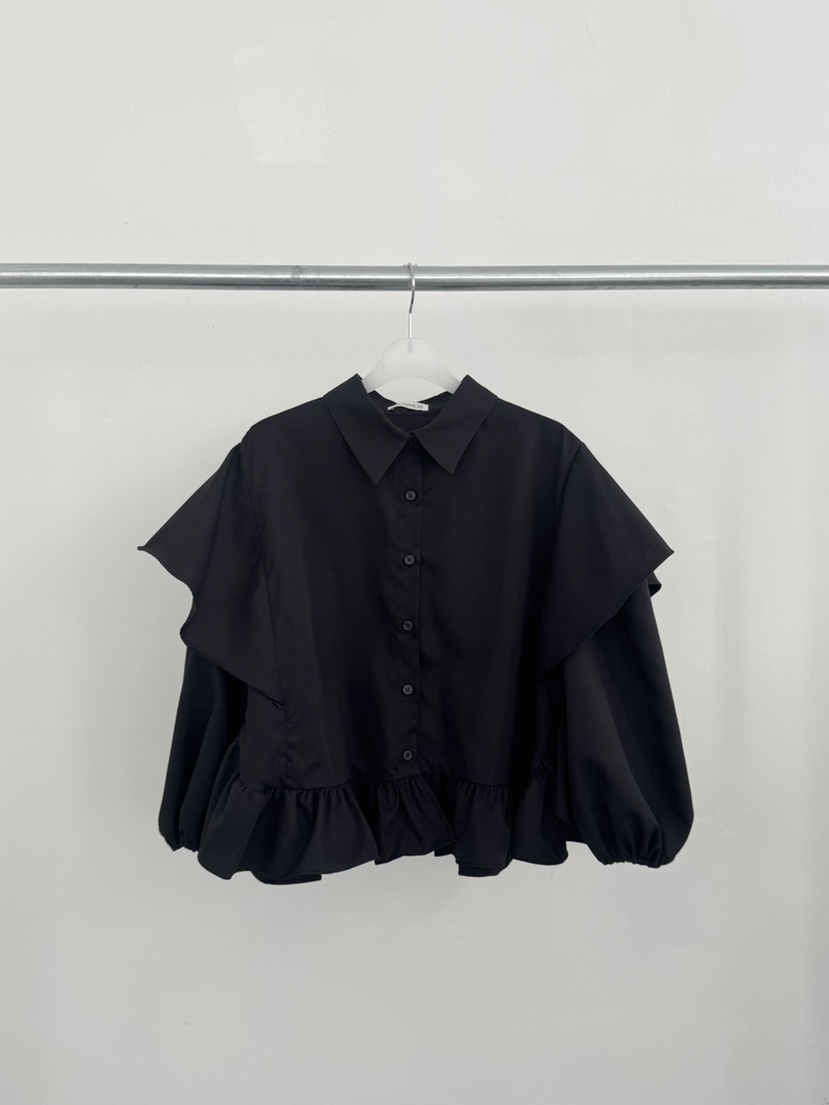 MOSMOS韓國直郵實拍女裝新款熱賣時尚人氣休閑襯衫蕾絲衫MOSMOS襯衫/蕾絲衫圖色4