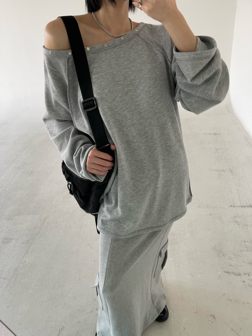 REIZ韓國代購女裝新品職業休閑熱賣推薦時尚26春夏長袖T恤REIZ長袖T恤