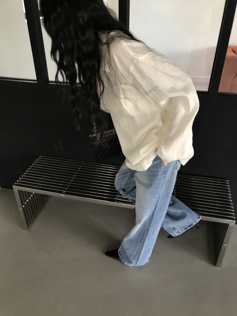 CEDARWOOD韓國直郵實拍女士新品時尚職業襯衫蕾絲衫不含吊帶CEDAR WOOD襯衫/蕾絲衫