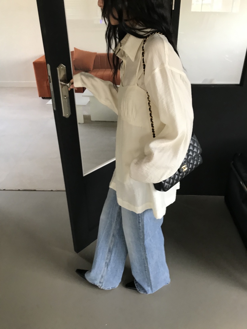 CEDARWOOD韓國直郵實拍女士新品時尚職業襯衫蕾絲衫不含吊帶CEDAR WOOD襯衫/蕾絲衫