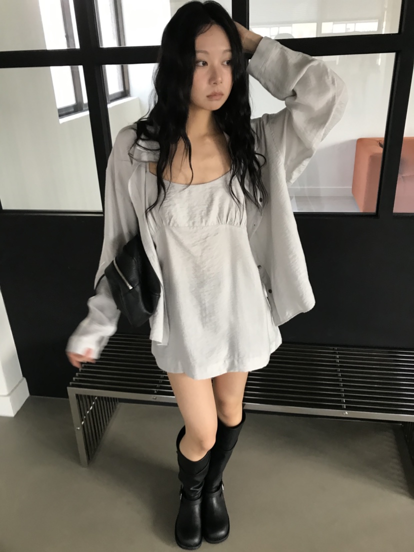 CEDARWOOD韓國直郵實拍女士新品時尚職業襯衫蕾絲衫不含吊帶CEDAR WOOD襯衫/蕾絲衫