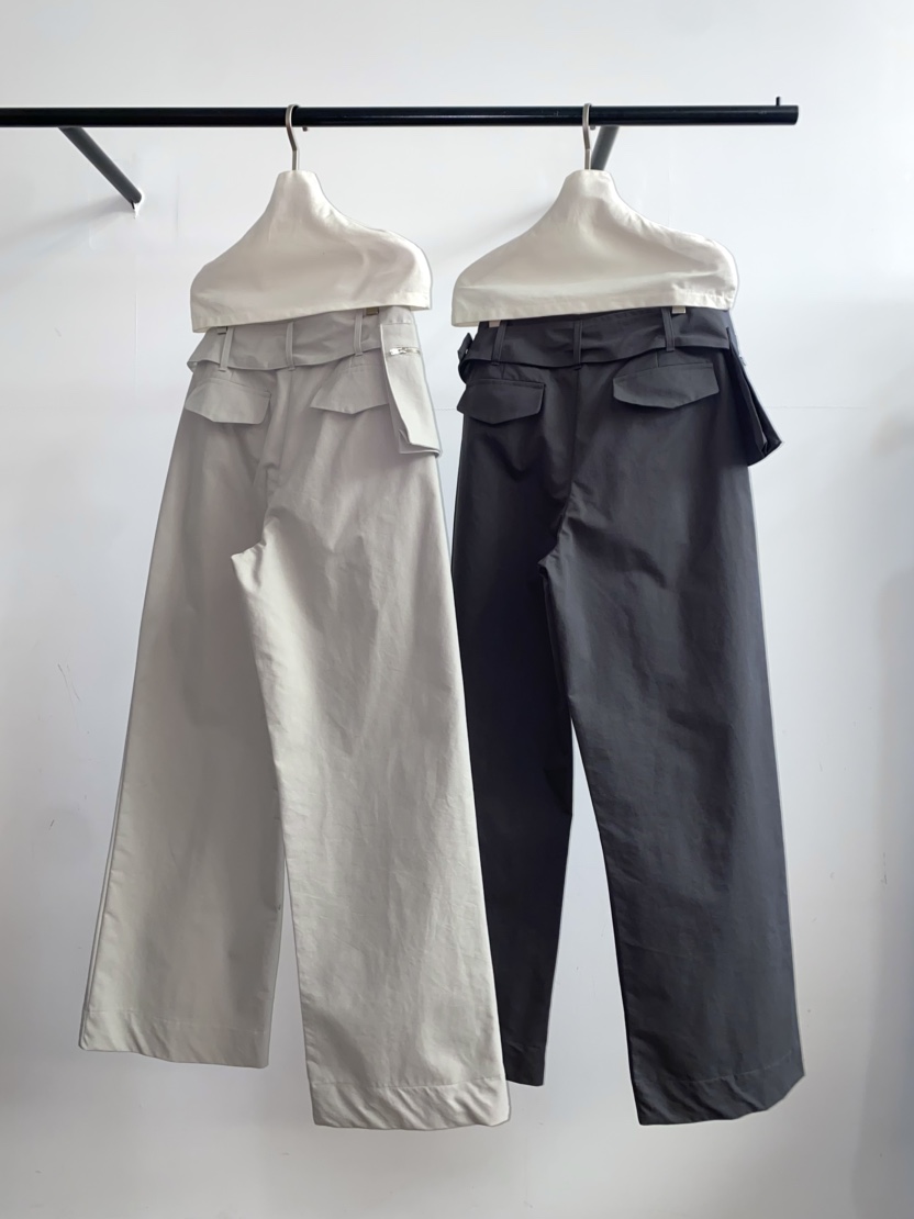 ARBOL韓國東大門直郵女裝新款26春夏休閑職業休閑褲含腰帶ARBOL休閑褲