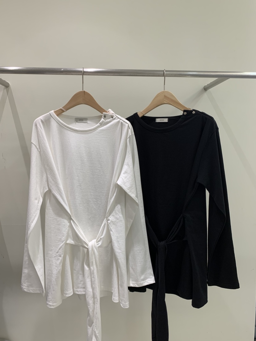 ZITTEN韓國東大門代購女士新款熱賣職業推薦時尚人氣長袖T恤ZITTEN長袖T恤