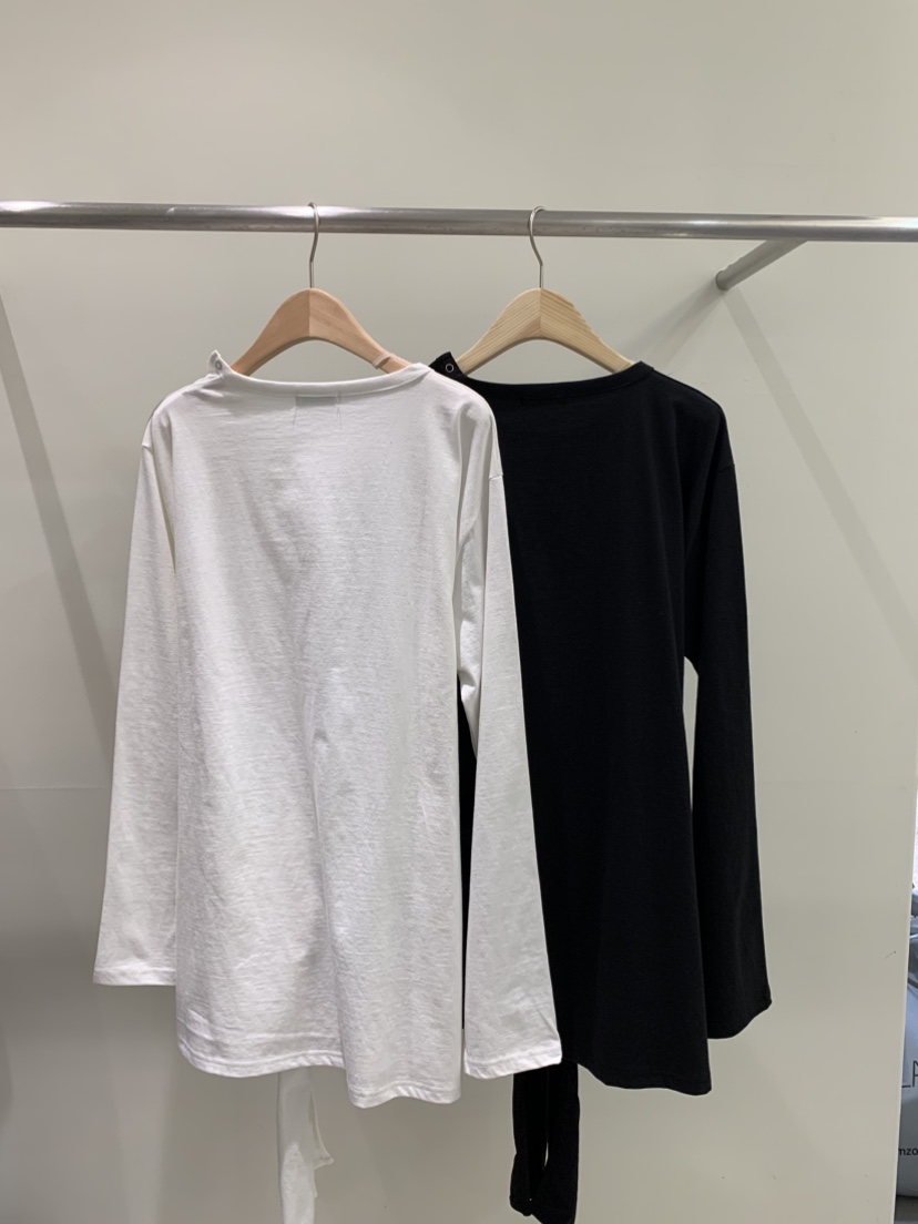 ZITTEN韓國東大門代購女士新款熱賣職業推薦時尚人氣長袖T恤ZITTEN長袖T恤