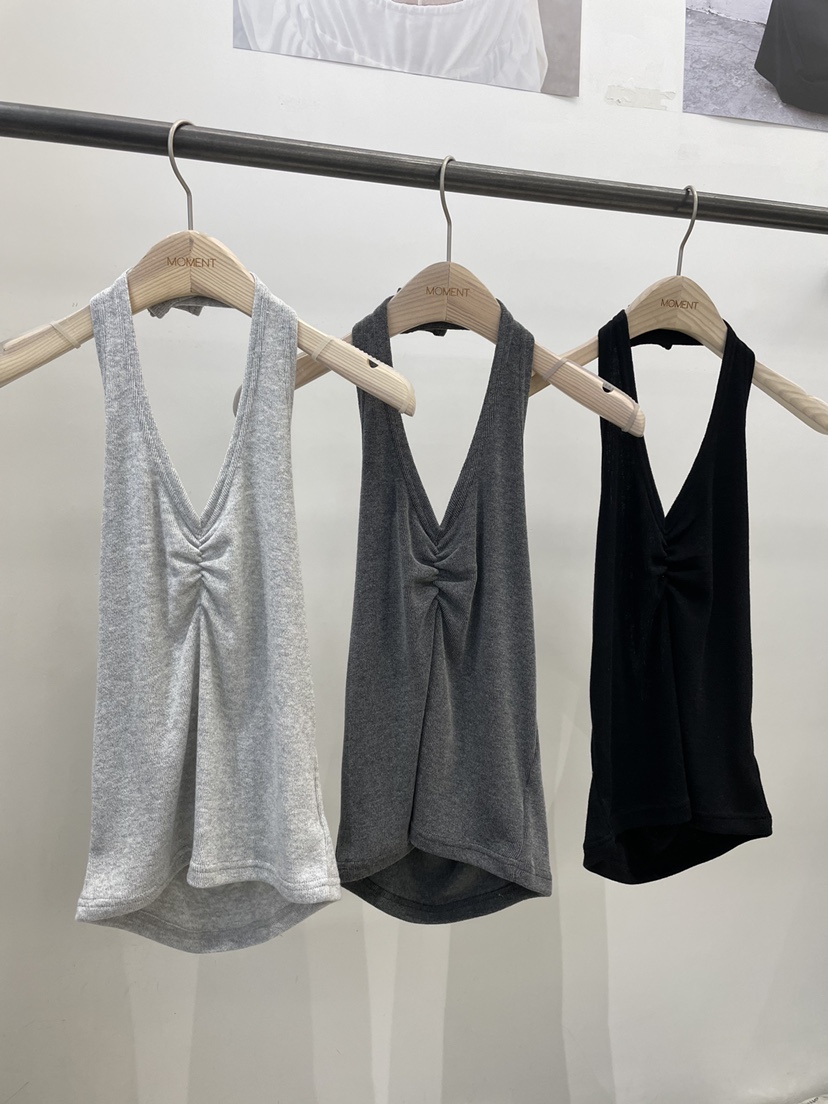 MOMENT韓國直郵實拍女裝新款時尚休閑推薦吊帶背心不含內搭MOMENT/RECOVER吊帶/背心