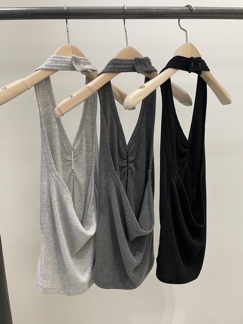 MOMENT韓國直郵實拍女裝新款時尚休閑推薦吊帶背心不含內搭MOMENT/RECOVER吊帶/背心