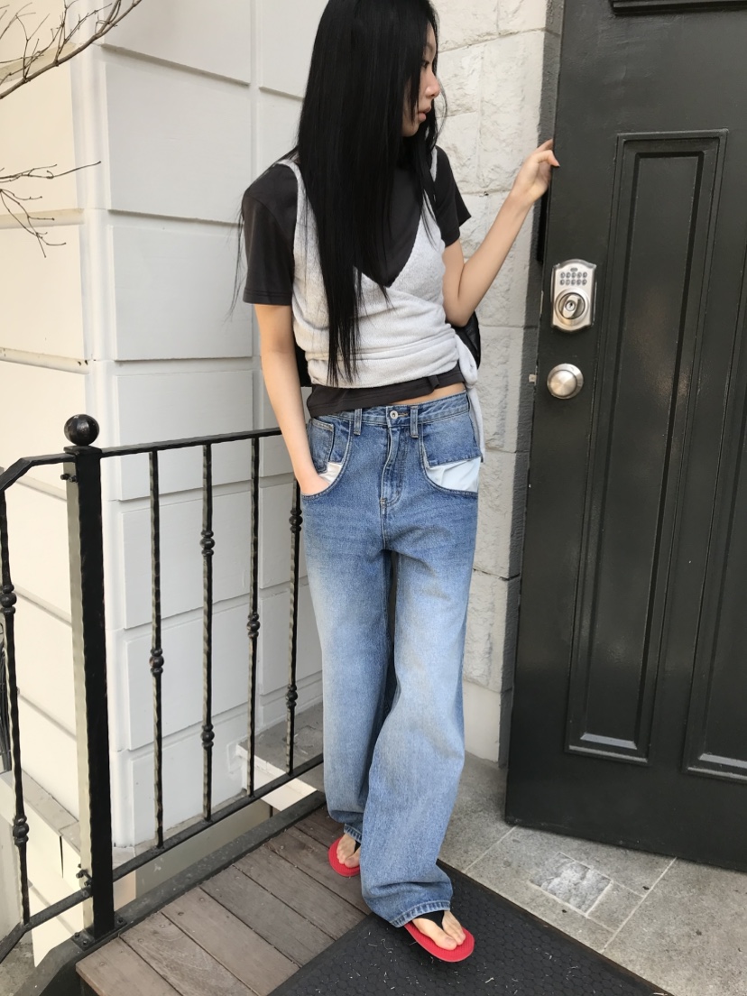 CEDARWOOD韓國直郵女士新品休閑熱賣26春夏時尚推薦牛仔褲CEDAR WOOD牛仔褲