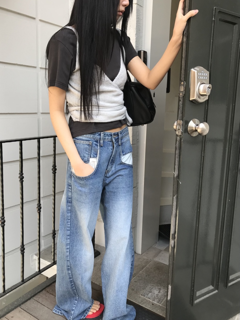 CEDARWOOD韓國直郵女士新品休閑熱賣26春夏時尚推薦牛仔褲CEDAR WOOD牛仔褲