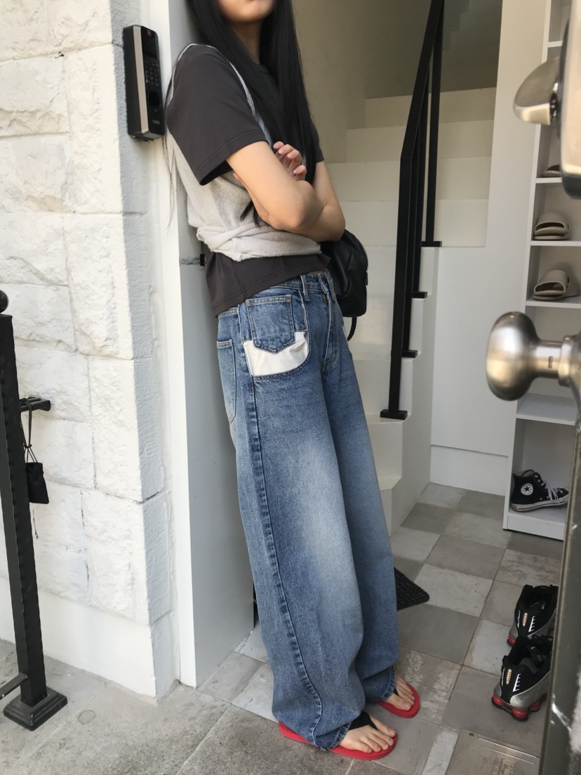 CEDARWOOD韓國直郵女士新品休閑熱賣26春夏時尚推薦牛仔褲CEDAR WOOD牛仔褲