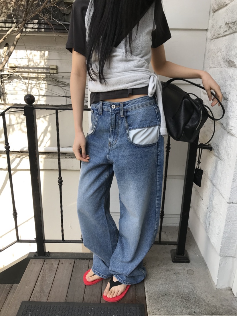 CEDARWOOD韓國直郵女士新品休閑熱賣26春夏時尚推薦牛仔褲CEDAR WOOD牛仔褲