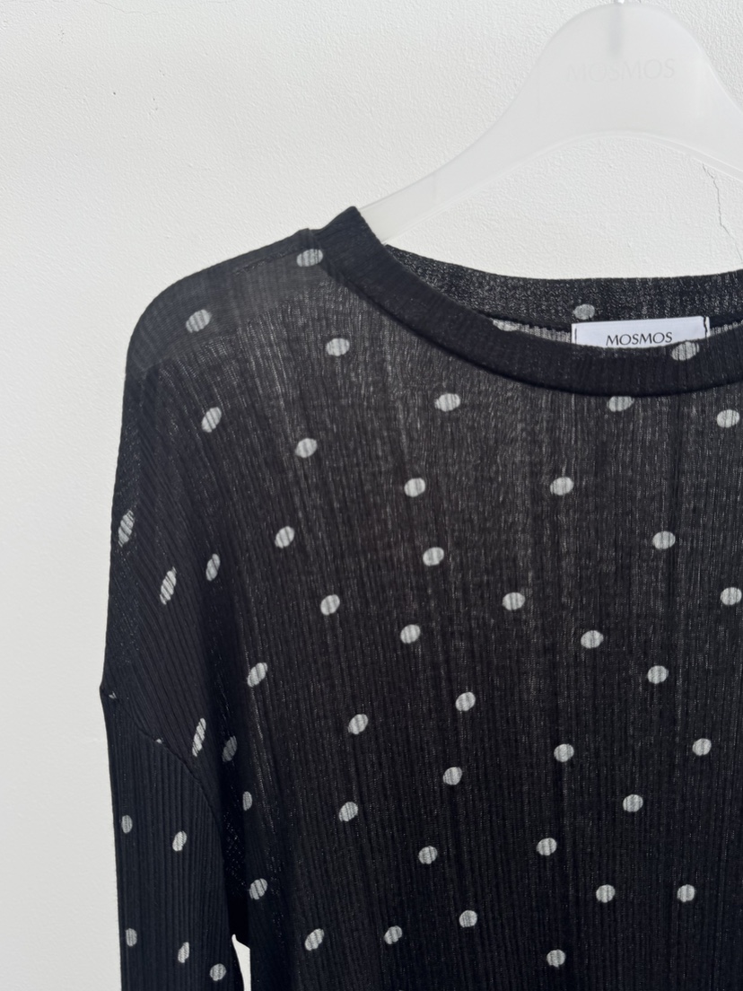 MOSMOS韓國代購女士新款時尚職業休閑熱賣推薦26春夏長袖T恤MOSMOS長袖T恤