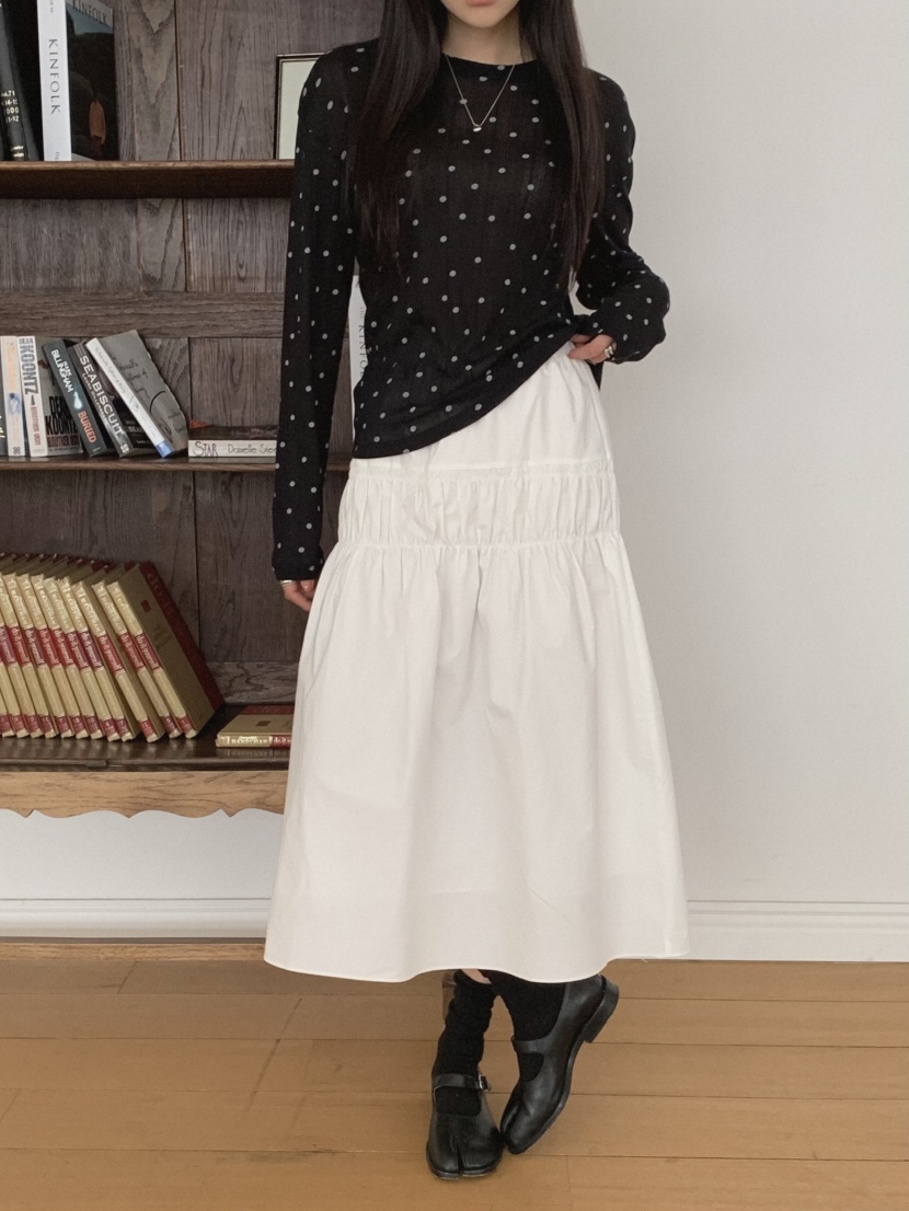 MOSMOS韓國代購女士新款時尚職業休閑熱賣推薦26春夏長袖T恤MOSMOS長袖T恤