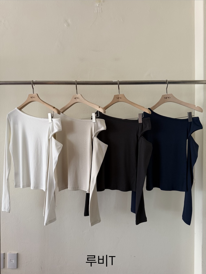 MENG韓國東大門代購女士新品時尚職業26春夏休閑推薦長袖T恤MENG長袖T恤