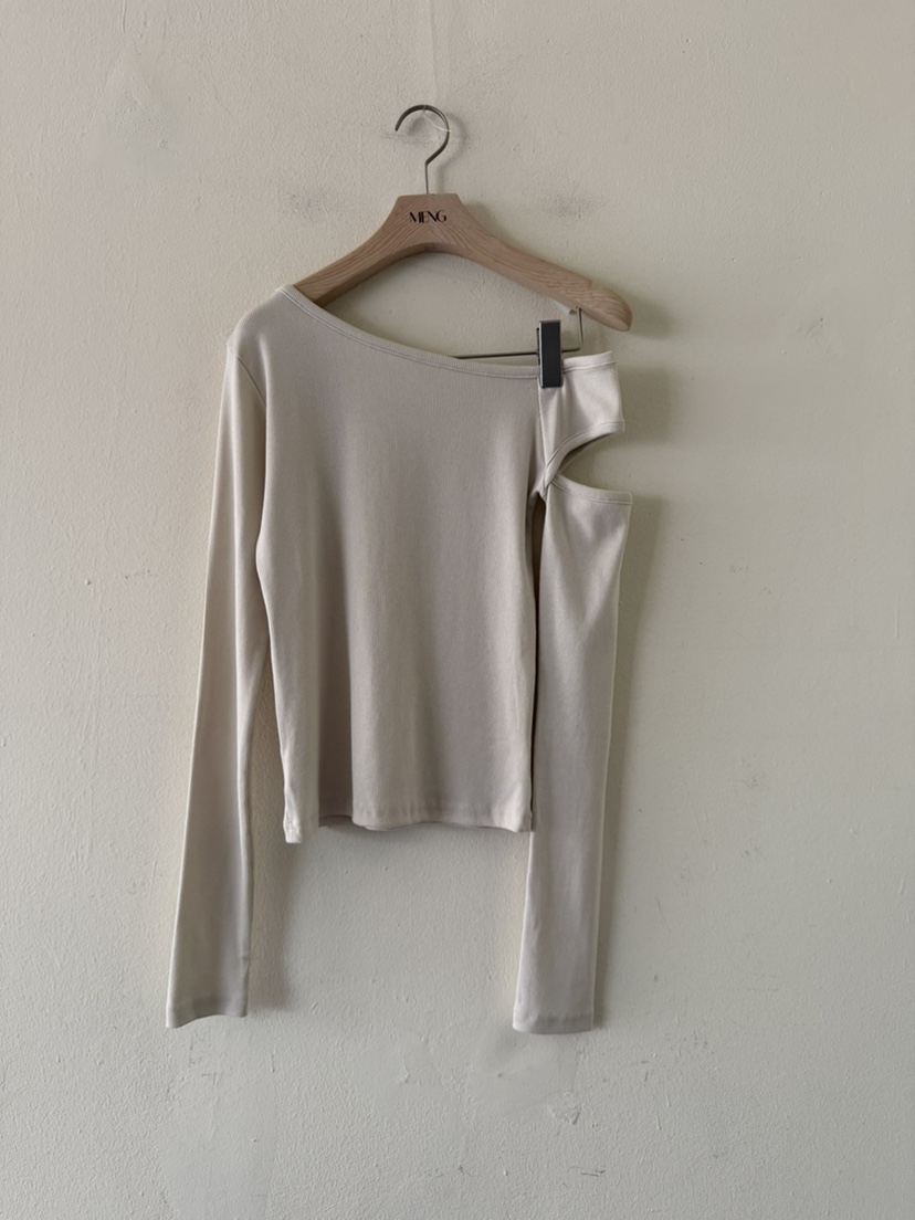 MENG韓國東大門代購女士新品時尚職業26春夏休閑推薦長袖T恤MENG長袖T恤圖色3