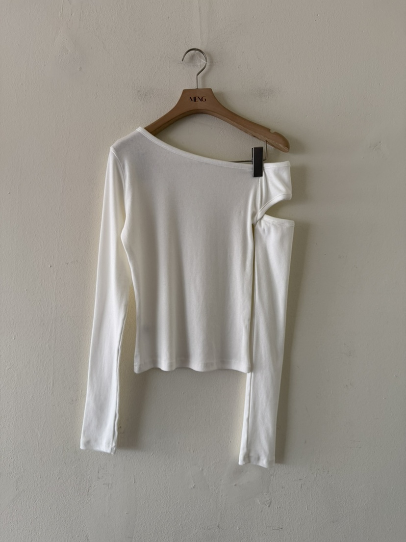 MENG韓國東大門代購女士新品時尚職業26春夏休閑推薦長袖T恤MENG長袖T恤圖色4