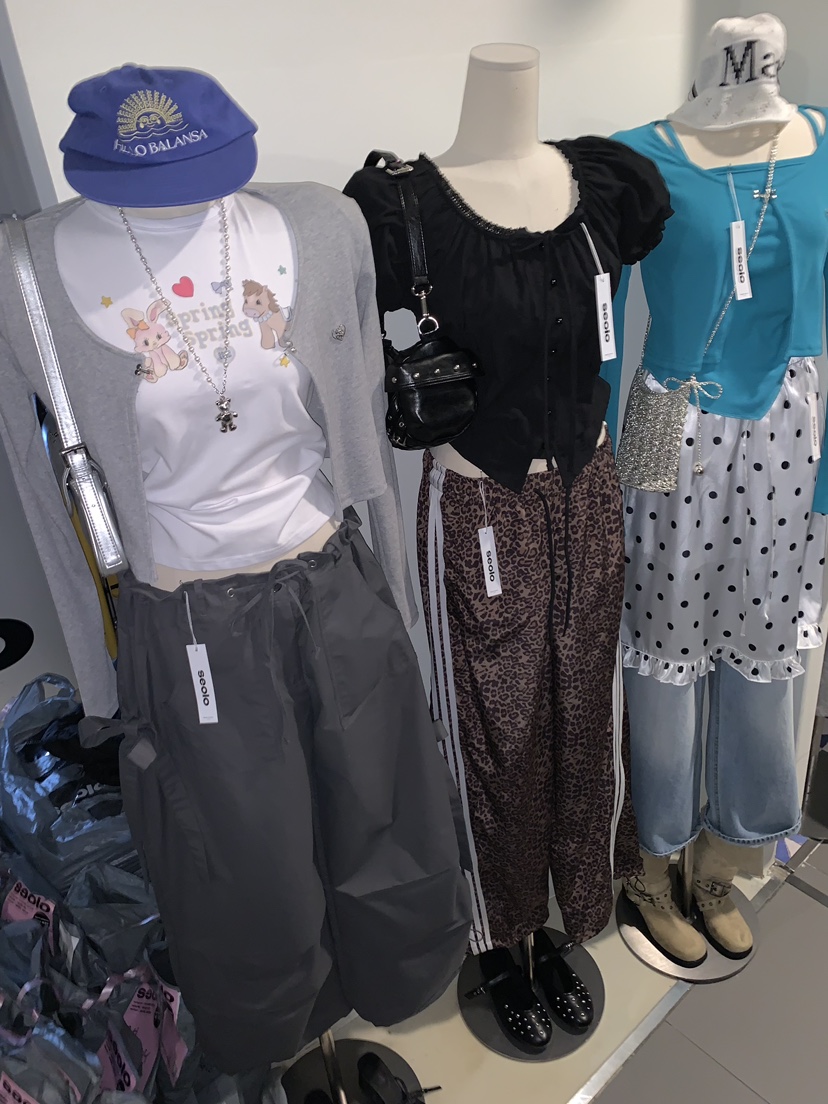 SEOLO韓國東大門直郵女士新款人氣推薦26春夏職業熱賣休閑褲Seolo seoul休閑褲