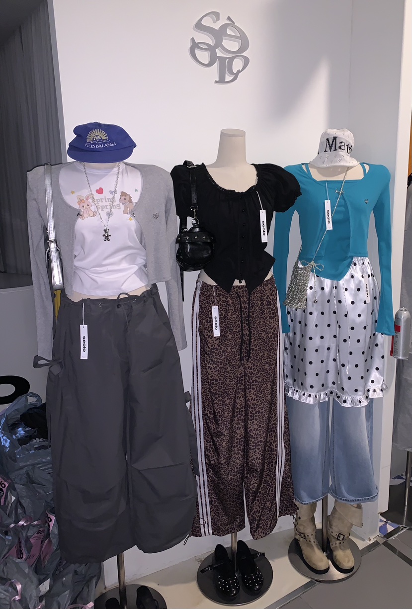 SEOLO韓國東大門直郵女士新款人氣推薦26春夏職業熱賣休閑褲Seolo seoul休閑褲