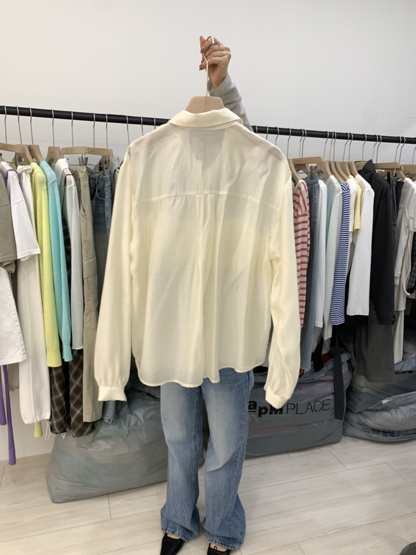 CEDARWOOD韓國直郵實拍女裝新品26春夏推薦職業襯衫蕾絲衫CEDAR WOOD襯衫/蕾絲衫