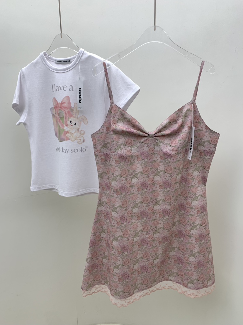 SEOLO韓國直郵實拍女士新款熱賣人氣推薦休閑時尚26春夏連衣裙Seolo seoul連衣裙