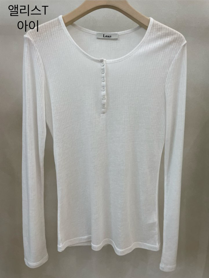 LAKE-A/KONI韓國東大門代購女裝新品休閑時尚26春夏長袖T恤LAKE-A/KONI長袖T恤圖色1