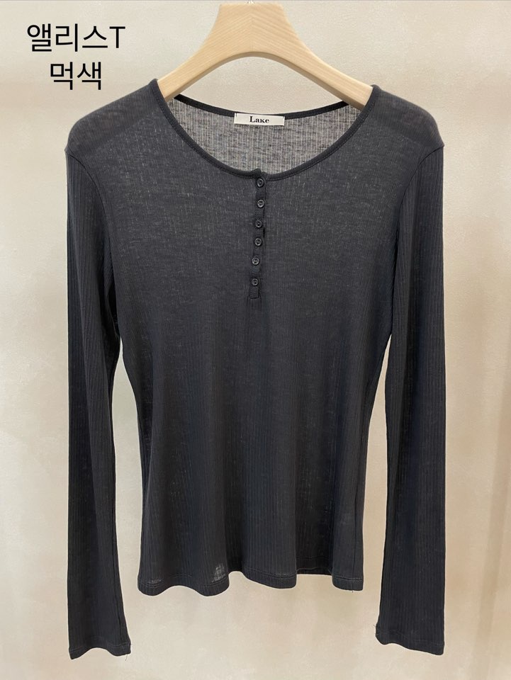 LAKE-A/KONI韓國東大門代購女裝新品休閑時尚26春夏長袖T恤LAKE-A/KONI長袖T恤圖色8