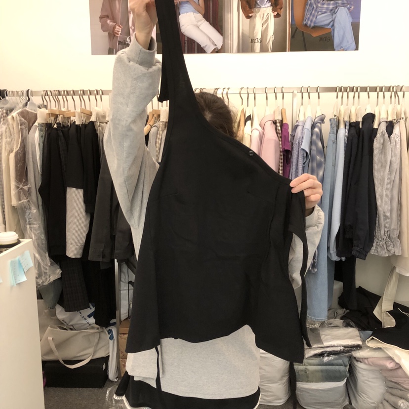 SALONDEMAG韓國東大門直郵女士新品時尚吊帶背心不含內搭紐扣SALONDEMAG吊帶/背心圖色3