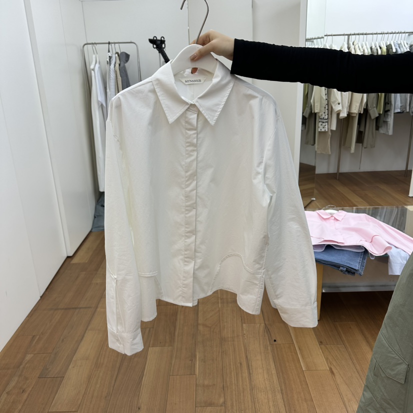 MYNAMEIS/AIME HOPE MAKE韓國東大門直郵女士新款時尚襯衫蕾絲衫MYNAMEIS/AIME HOPE MAKE襯衫/蕾絲衫圖色2