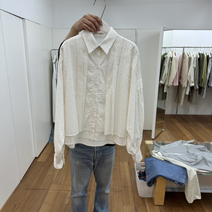 MYNAMEIS/AIME HOPE MAKE韓國代購女士新品推薦襯衫蕾絲衫MYNAMEIS/AIME HOPE MAKE襯衫/蕾絲衫圖色1