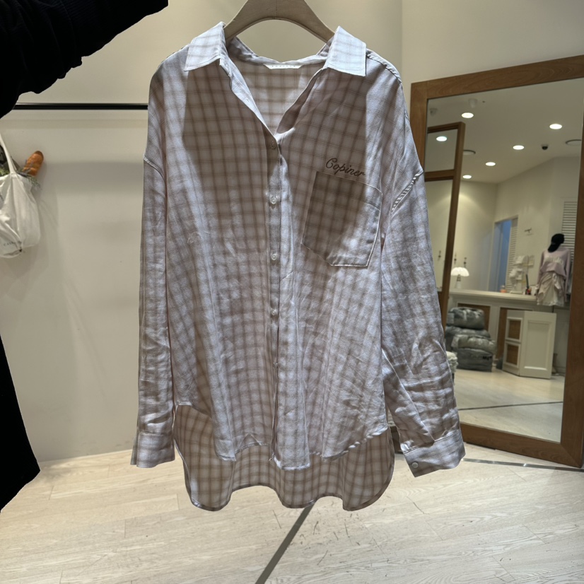 COPINER韓國東大門直郵女士新款熱賣人氣26春夏襯衫蕾絲衫COPINER襯衫/蕾絲衫圖色1