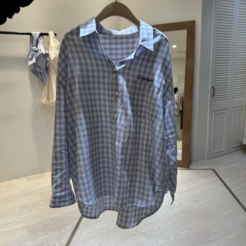 COPINER韓國東大門直郵女士新款熱賣人氣26春夏襯衫蕾絲衫COPINER襯衫/蕾絲衫圖色2