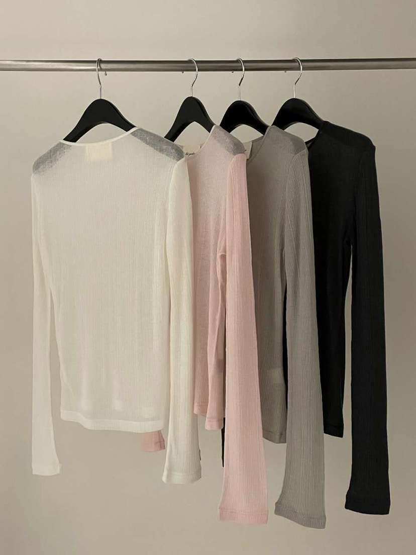 FLAT GARDEN/LA MUETTE/JAMIESTONE韓國代購女士新品休閑長袖T恤FLAT GARDEN/LA MUETTE/JAMIESTONE長袖T恤