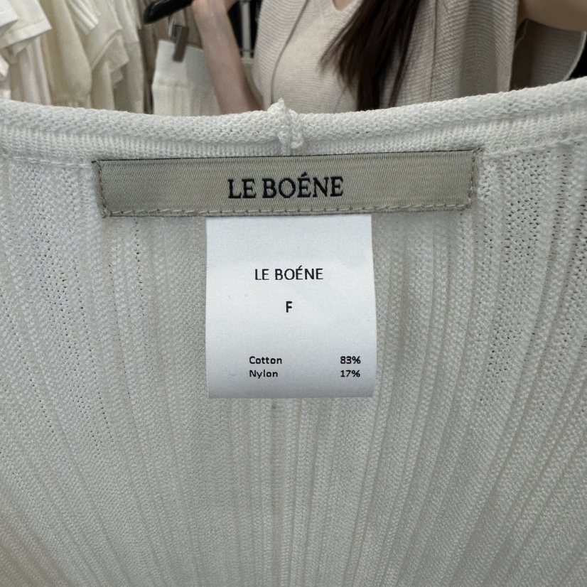 LE EDITION/LEBOENE韓國直郵女士新品職業針織衫褶裥開衫LE EDITION/LEBOENE針織衫