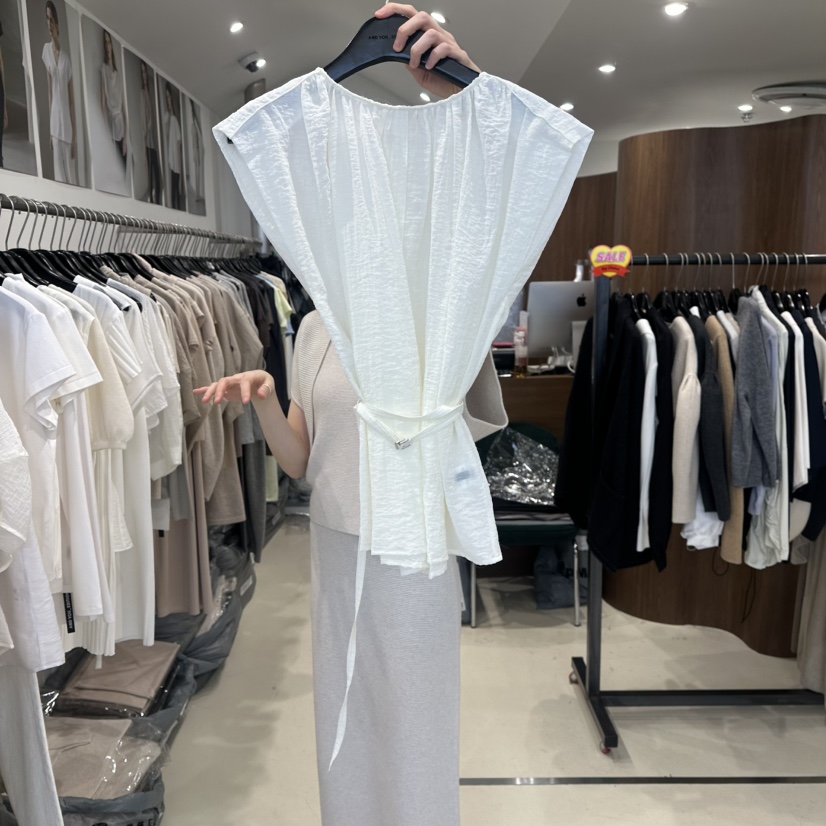 LE EDITION/LEBOENE韓國東大門直郵女裝新品推薦吊帶背心含腰繩LE EDITION/LEBOENE吊帶/背心圖色1