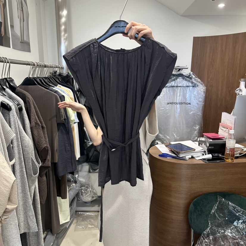 LE EDITION/LEBOENE韓國東大門直郵女裝新品推薦吊帶背心含腰繩LE EDITION/LEBOENE吊帶/背心圖色3