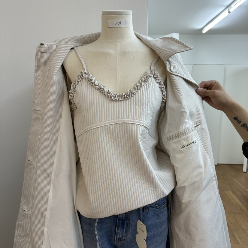 MYNAMEIS/AIME HOPE MAKE韓國直郵女裝新品職業吊帶背心MYNAMEIS/AIME HOPE MAKE吊帶/背心圖色2