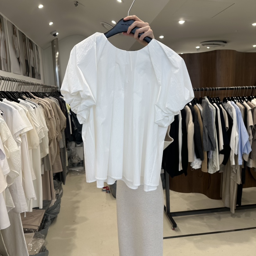 LE EDITION/LEBOENE韓國代購女裝新品推薦熱賣襯衫蕾絲衫LE EDITION/LEBOENE襯衫/蕾絲衫圖色1