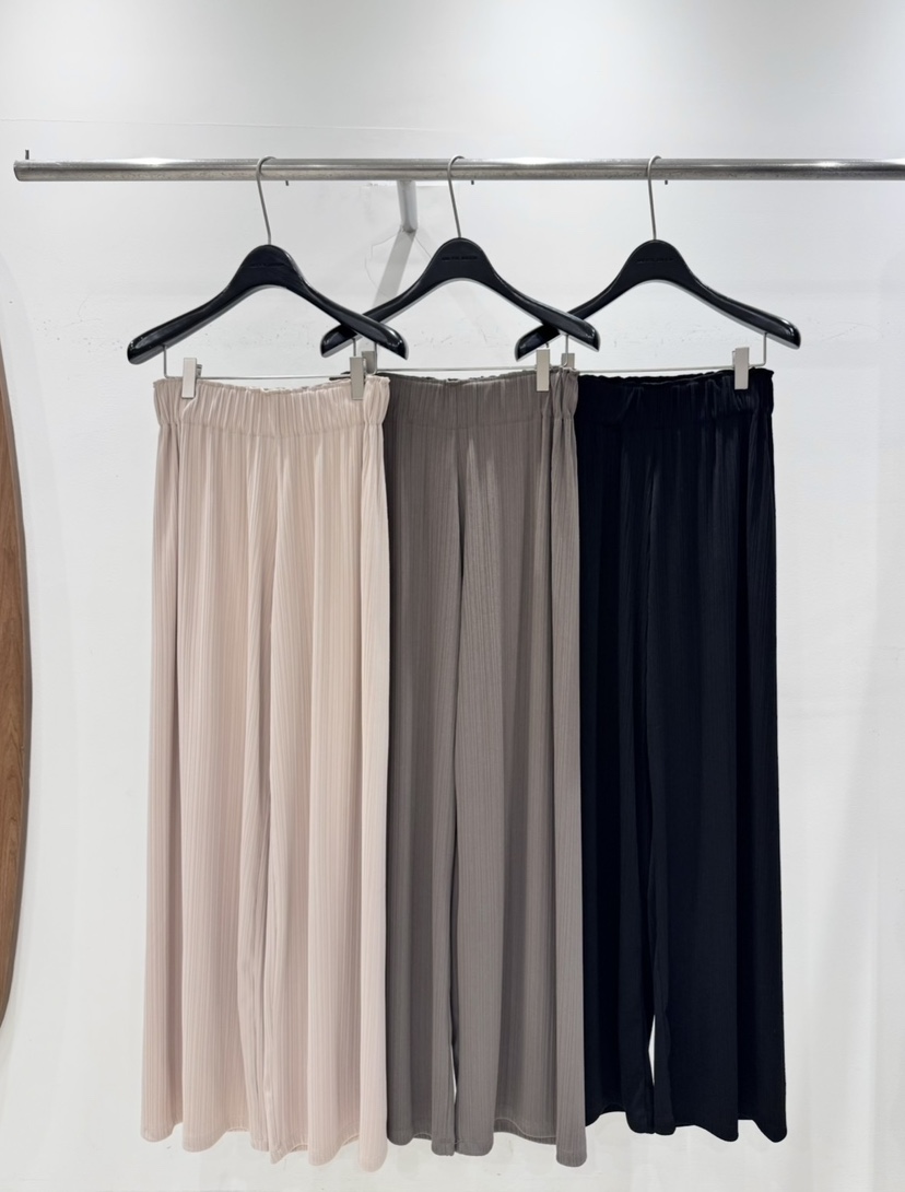 LE EDITION/LEBOENE韓國代購女士新款26春夏休閑褲褶皺LE EDITION/LEBOENE休閑褲