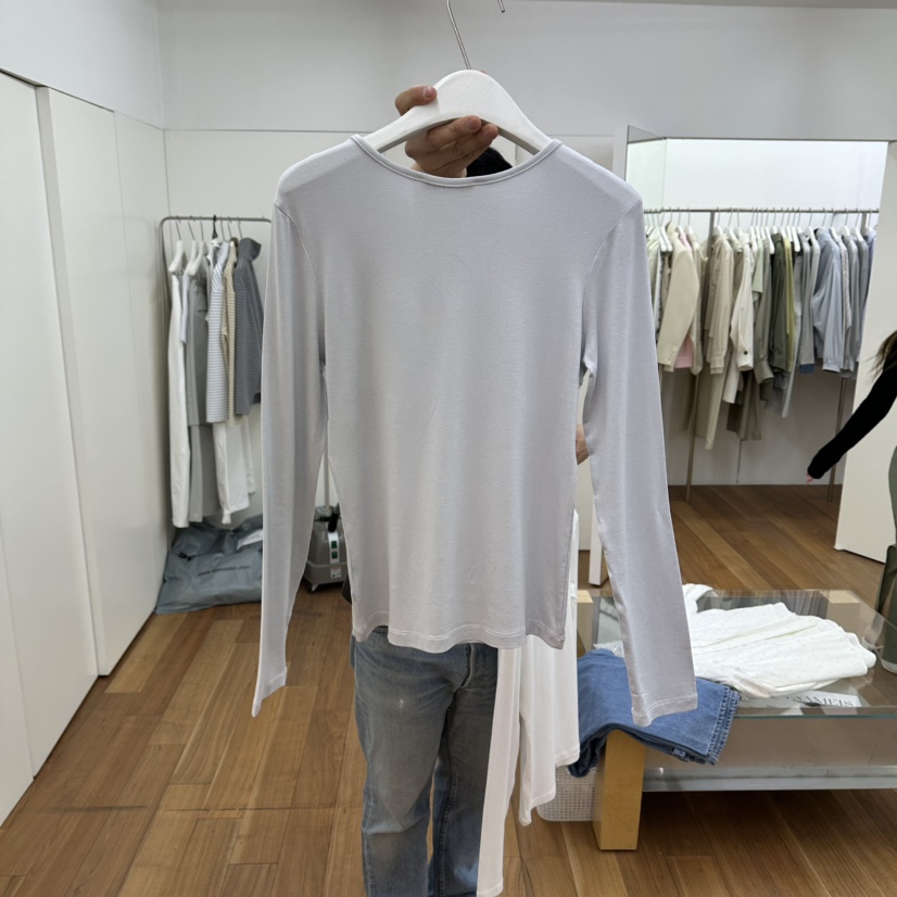 MYNAMEIS/AIME HOPE MAKE韓國代購女裝新款人氣長袖T恤假兩件MYNAMEIS/AIME HOPE MAKE長袖T恤