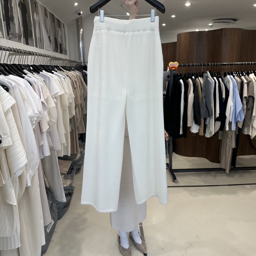 LE EDITION/LEBOENE韓國代購女士新品人氣休閑褲針織褲LE EDITION/LEBOENE休閑褲