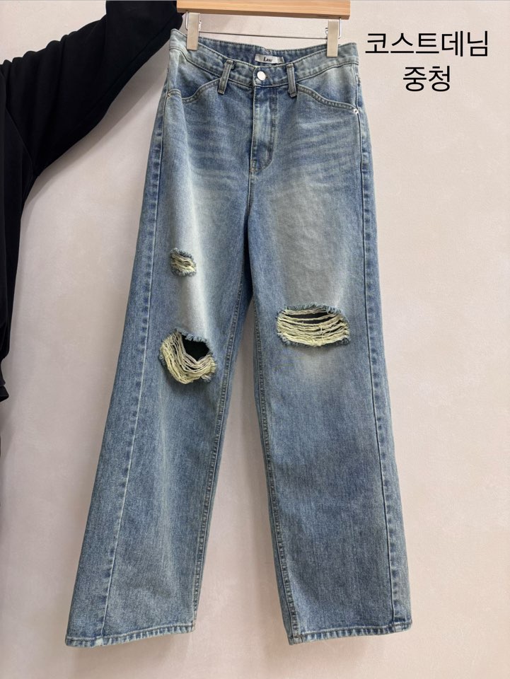 LAKE-A/KONI韓國東大門直郵女士新品職業人氣26春夏牛仔褲LAKE-A/KONI牛仔褲圖色2