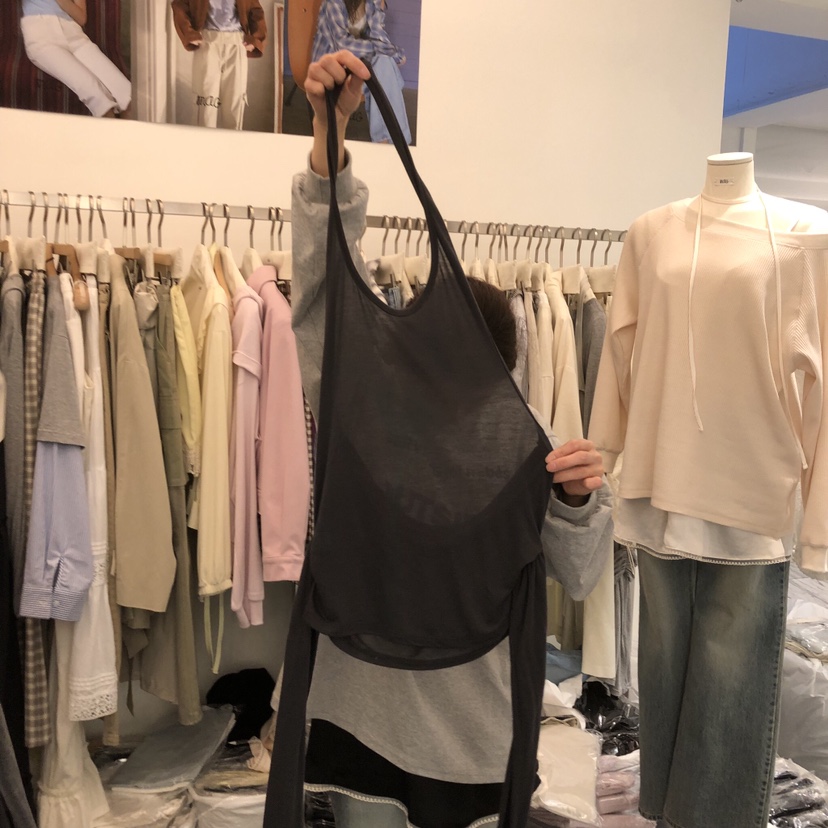SALONDEMAG韓國東大門代購女士新款熱賣吊帶背心不含內搭不含項鏈SALONDEMAG吊帶/背心圖色3