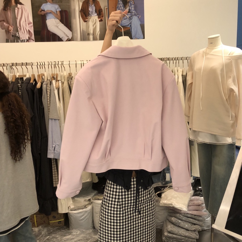 SALONDEMAG韓國直郵實拍女士新品休閑推薦人氣熱賣26春夏夾克SALONDEMAG夾克