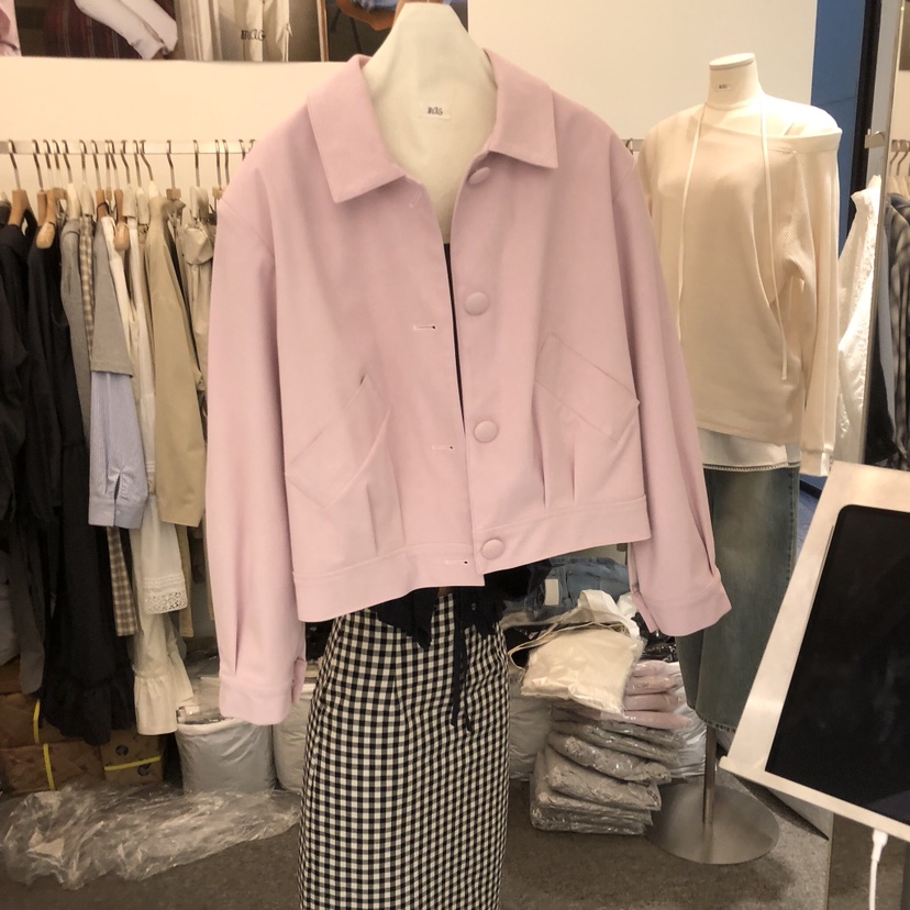 SALONDEMAG韓國直郵實拍女士新品休閑推薦人氣熱賣26春夏夾克SALONDEMAG夾克圖色2