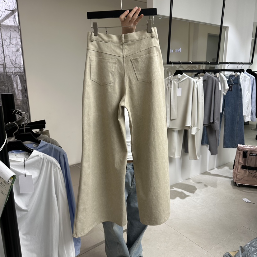 BETHEL韓國代購女士新款休閑人氣26春夏職業時尚休閑褲喇叭BETHEL休閑褲