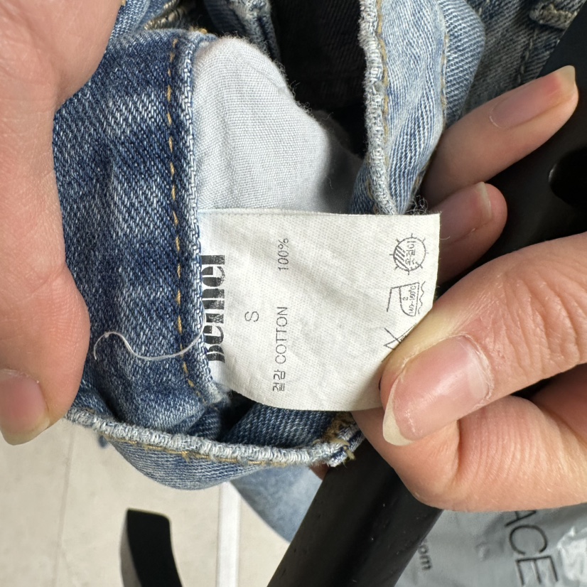 BETHEL韓國代購女裝新款推薦人氣職業時尚26春夏牛仔褲復古BETHEL牛仔褲