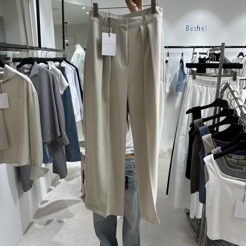 BETHEL韓國東大門代購女裝新品休閑推薦時尚人氣職業休閑褲BETHEL休閑褲圖色1