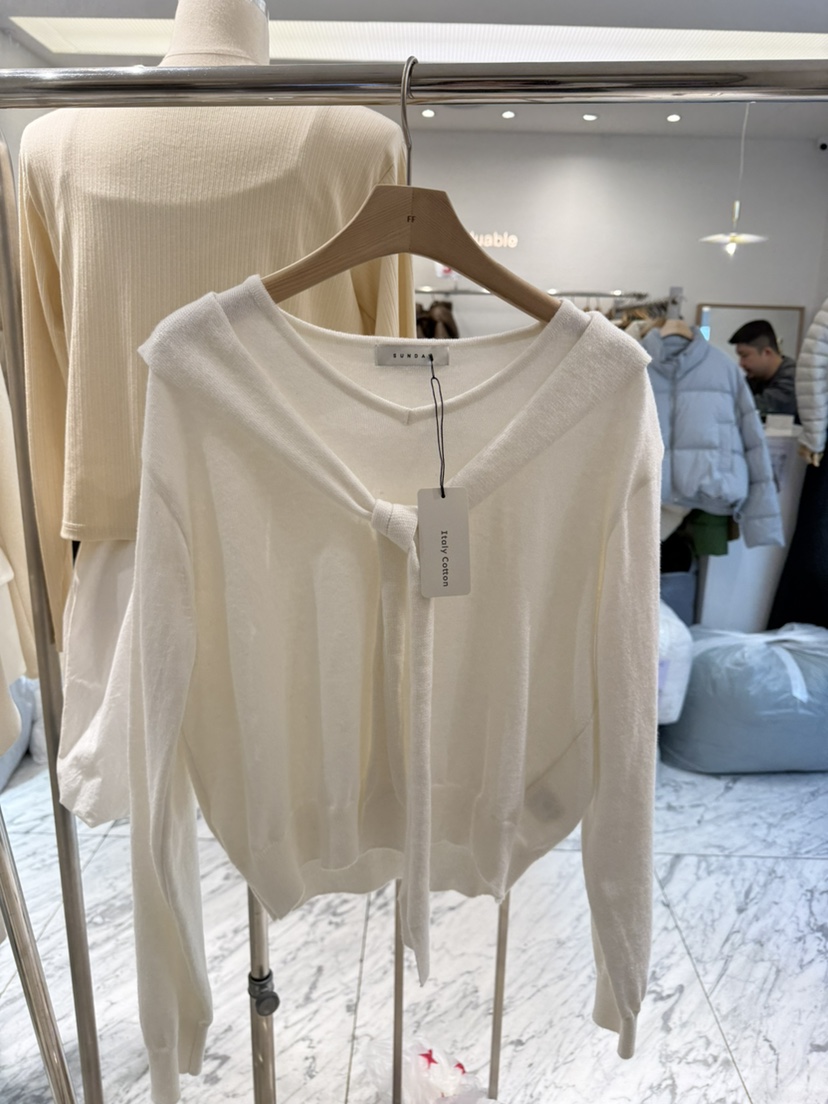 FF/SUNDAY韓國東大門直郵女裝新款26春夏時尚推薦針織衫FF/SUNDAY針織衫圖色2