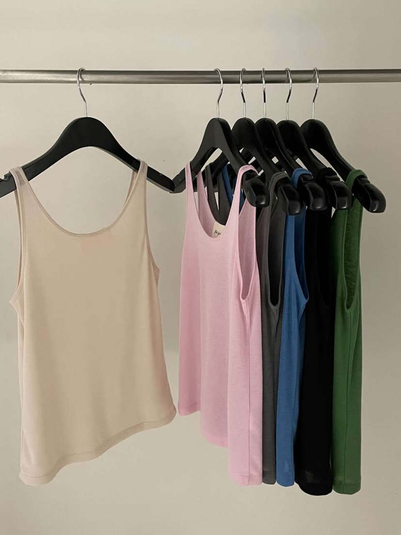 FLAT GARDEN/LA MUETTE/JAMIESTONE韓國東大門代購女士新品熱賣吊帶背心蕾絲FLAT GARDEN/LA MUETTE/JAMIESTONE吊帶/背心圖色4左四色