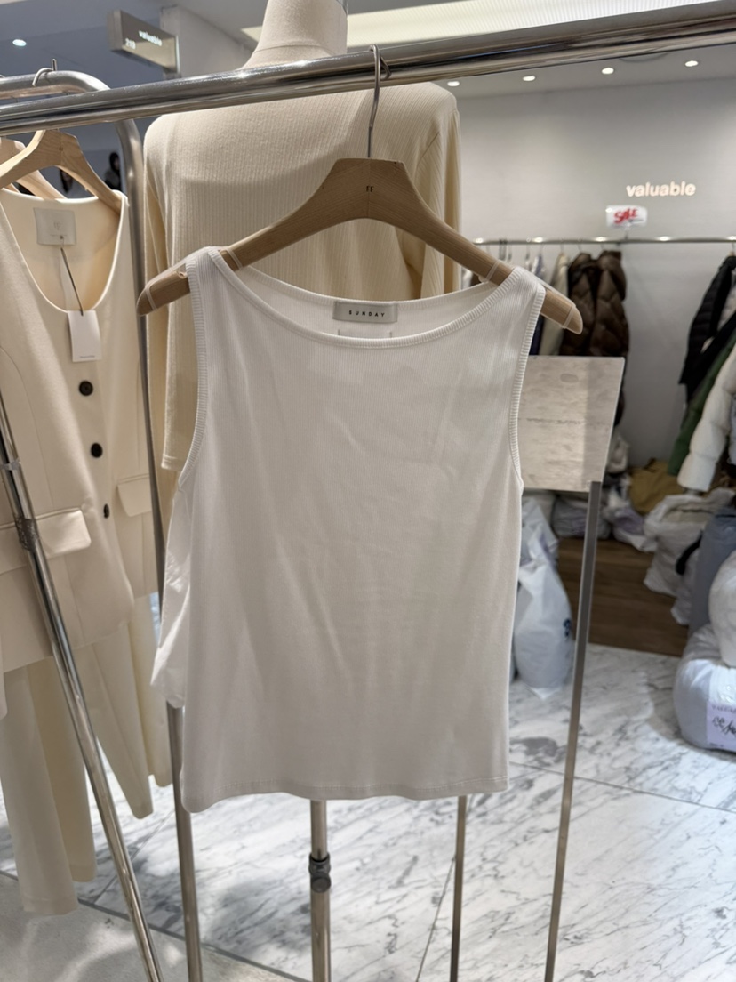 FF/SUNDAY韓國代購女裝新款26春夏推薦人氣職業吊帶背心FF/SUNDAY吊帶/背心圖色1